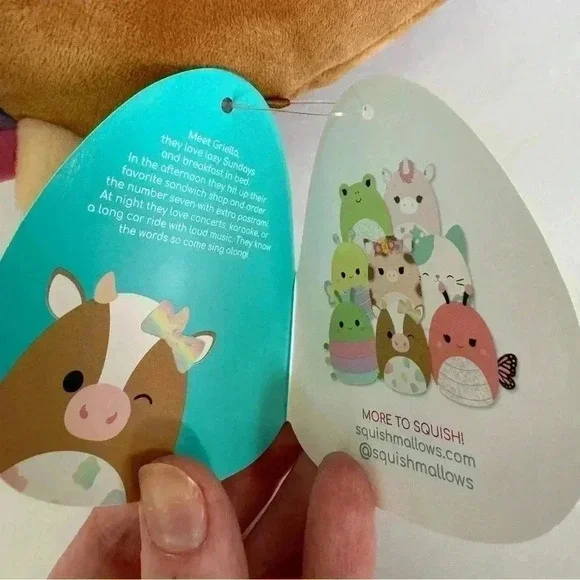 Squishmallows Griella the Cow - 8" - Picture 4 of 9
